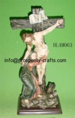 Poly resin Cross / Crucifix