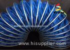 High Temp 125mm HVAC Flex Duct PVC Flame Proof Environmental Friendly