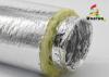 Air Ventilation System Insulated Flexible Ducting Aluminum Foil Multi - Function