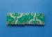 Antenna Green 2 Layer RF PCB 30mil 1 Oz High Frequency Circuit Design