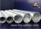 Silver 5 Fire Rated Flexible Duct Aluminum For Air Conditioning System