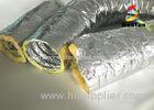 High Temperature HVAC 14 Inch Flex Duct Single Layer Aluminum Foil