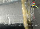 Air Conditioning Aluminium Fire Retardant Flexible Duct Lightweight Yellow Cotton