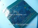 Blue Impedance Controlled PCB 4 Layers FR-4 Printed Circuit Board Design