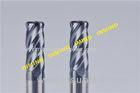 Solid Carbide Tools Corner Radius End Mill For CNC Machine / Milling Machine