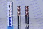 High Precision Solid Carbide Corner Radius End Mill 0.5 um Grain Size