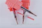 0.6mm SiN Coating HRC55 2 Flute Micro End Mill Ball Nose R0.25 / R0.3 mm
