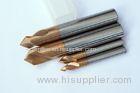 6mm 90 Solid Carbide Chamfer End Mill 0.6 - 0.8 UM Grain Size High Hardness