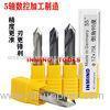 HRC50 5 mm / 6 mm Chamfer Milling Cutter 5 * 50L * 90 AlTiN Coating