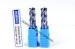 AlTiN Coated High Speed Steel End Mill For Milling Quenching / Tempered Steel