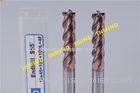 Cnc Machine Square CNC End Mill 0.5 - 0.6 Um Ultra Fine Grain Size