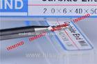 HRC50 3 Flute aluminum end mill bits 0.6 - 0.8 um Micro grain size
