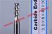 0.7 um Grain Size Cnc End Mill Bits / Milling Machine Bits 3 mm Diameter
