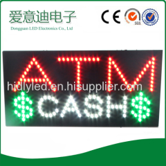 hotcake indoor advertising program ATM open display led price sign