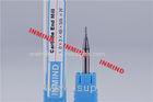 0.1mm - 0.9mm Carbide Micro End Mill with TiSiN Coating High Hardness