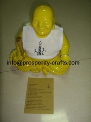 Porcelain Buddha Statue with Clothing