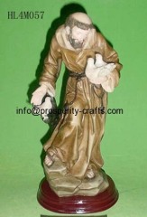 Poly resin Religious Figurine