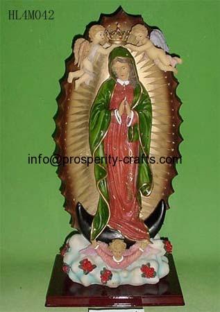 Poly resin Religious Statue