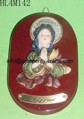 Poly resin Religous plaque