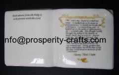 Religious Book (Porcelain / Polyresin / Ceramic)