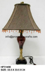 Poly resin Table Lamp