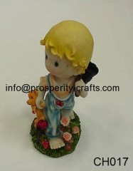 Poly resin Figurine .