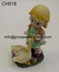 Poly resin Figurine .