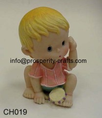 Poly resin Figurine .