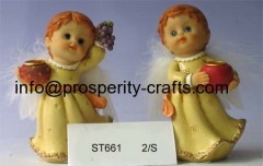 Poly resin Cherub / Angel