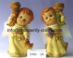 Poly resin Cherub / Angel
