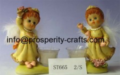 Poly resin Cherub / Angel