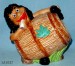 Polyresin / Ceramic Jamaican Figurine