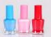 Nail polish many colors are offered