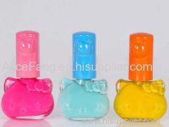 Nail polish many colors are offered