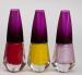 Nail polish many colors are offered