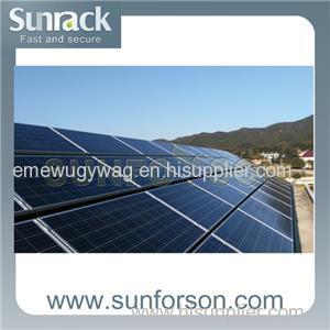 Roof Solar Aluminum Mounting Support Structures