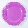 High Quality Best Heavy Melamine Plum Plate Charger Personalized