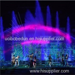 Large Scale Water Show night show in the theme park