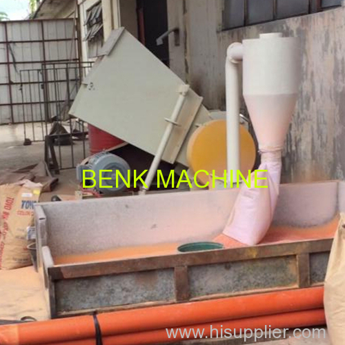 waste PVC pipe crushing machinery