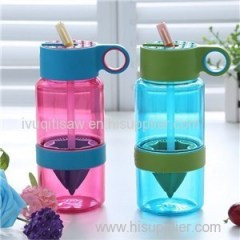Popular Design 800ml Tritan Lemon Juice Water Bottle BPA Free