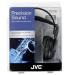 JVC HARX700 Precision Sound Deep Bass On-Ear Wired Black Headphones