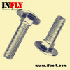 US A307A Carriage bolt in inch round head square neck bolt-Infly Fasteners Manufacturers