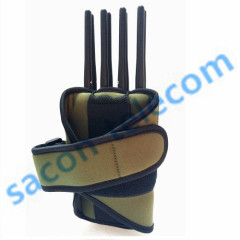 New 8 antennas portable jammer with case jam GPS 4G Wimax supplier Cell phone blocker supplier