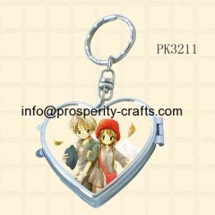 Keychain Pocket Mirror .