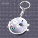 Keychain Pocket Mirror .