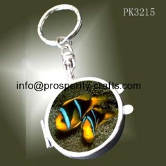 Keychain Pocket Mirror .