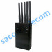 3G/4G All Frequency Portable Cell Phone Jammer with 5 Antennas ( 4G LTE +Wimax) ( With DIP switch)