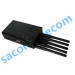 3G/4G All Frequency Portable Cell Phone Jammer with 5 Antennas ( 4G LTE +Wimax) ( With DIP switch)