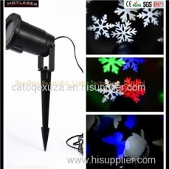 Waterproof Outdoor Projector Christmas Pattern Holiday Time LED Light