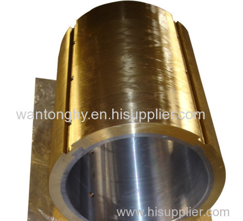 marine stern tube white metal bearing brass shell